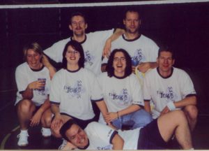 Badminton-Mannschaft 2002