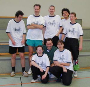 Badminton-Mannschaft 2001